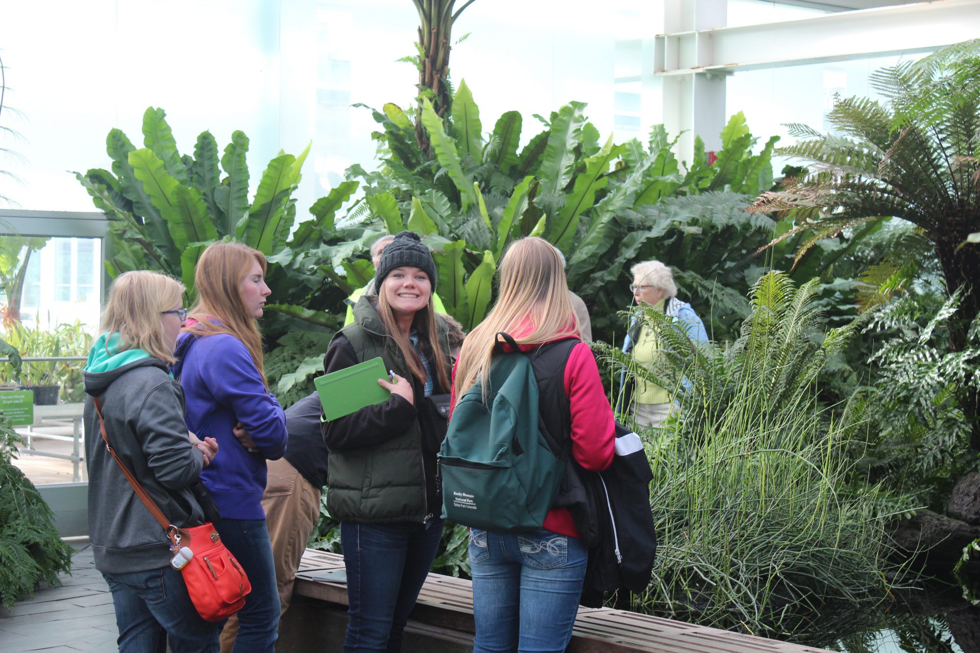 Students in the Fern Room