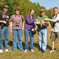 Bethany students visit the North Shore to band and release birds