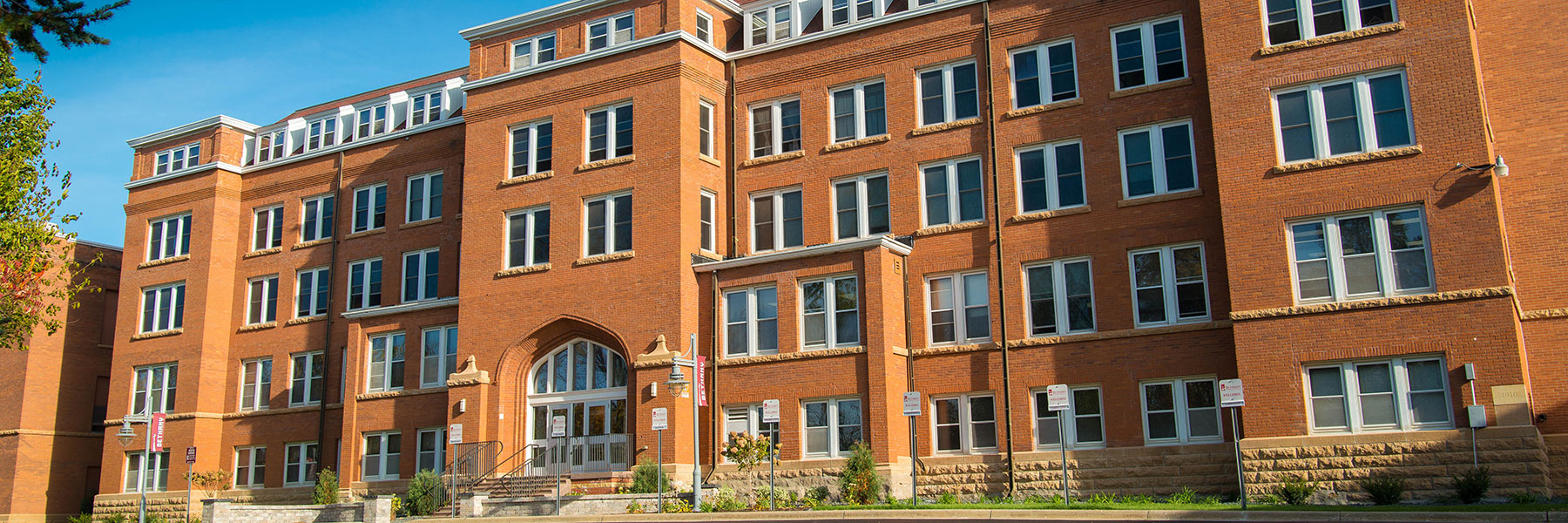 Old main from the front