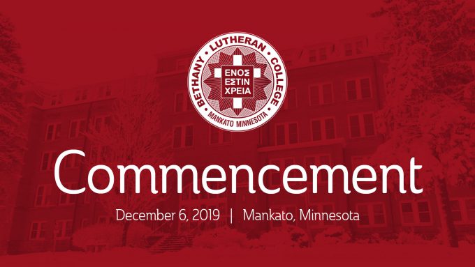 Commencement title slide