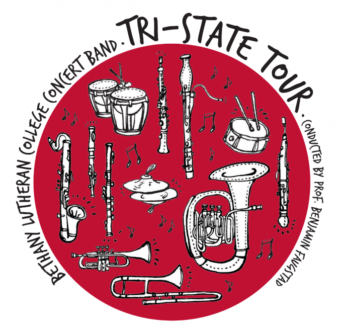 Tri-State band tour promotional poster