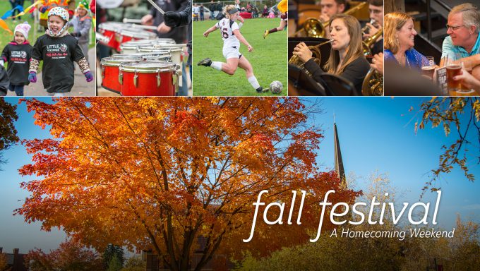 Fall Festival text over multiple images