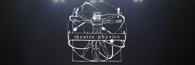 Theatre Physics logo on black background