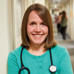 Photo of Kristen Budahn, M.D., alumni