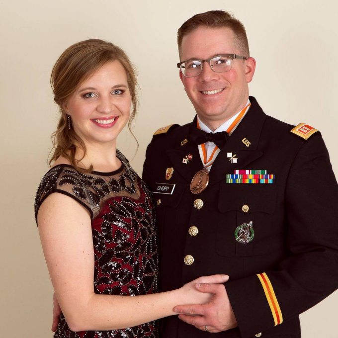 Nicholas Chopp ('05 alumnus) and his wife