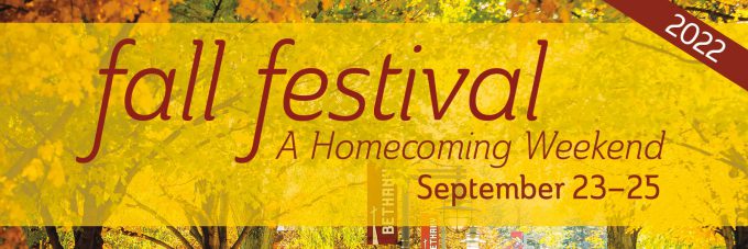 Fall festival a homecoming weekend banner