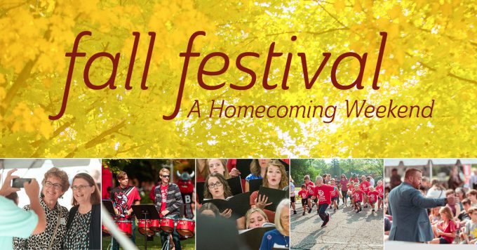 Fall festival a homecoming weekend