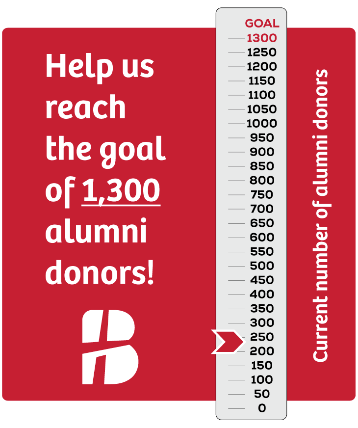 alumni donation graphic